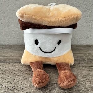 Frankford S'more Marshmallow Plush 5” NWOT No Candies